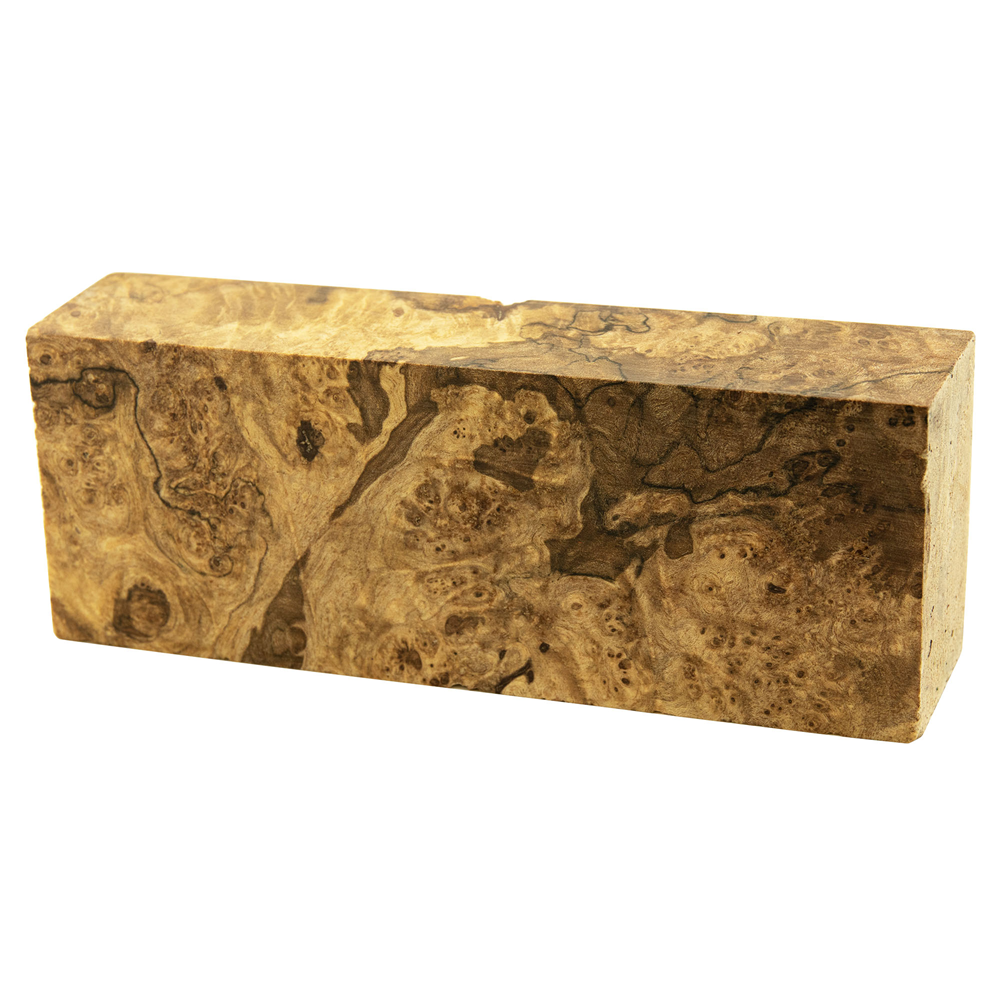 Buy Stabilized Buckeye Burl Knife Block Maritime Knife Supply