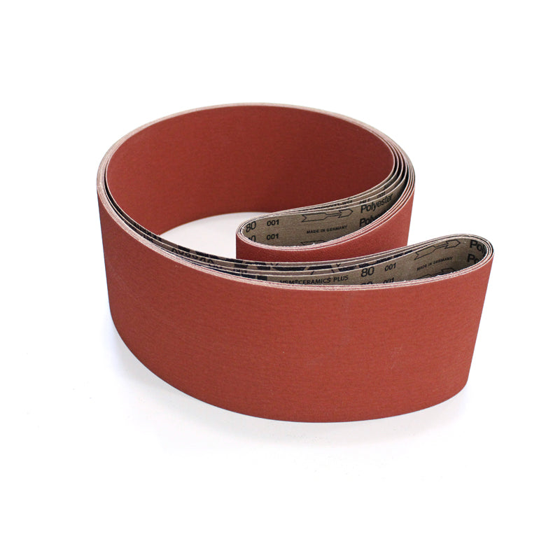 2 x 72 Shredder Ceramic Sanding Belt- Combat Abrasives