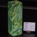 GREEN MAPLE BURLS by Oleg (Knife-Wood)