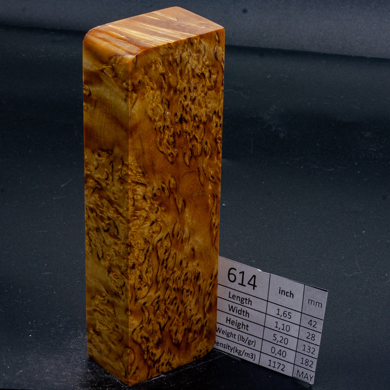 BRIGHT COLORS KARELIAN BIRCH by Oleg (Knife-Wood)