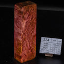 RED KARELIAN BIRCH by Oleg (Knife-Wood)