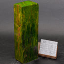 GREEN KARELIAN BIRCH by Oleg (Knife-Wood)