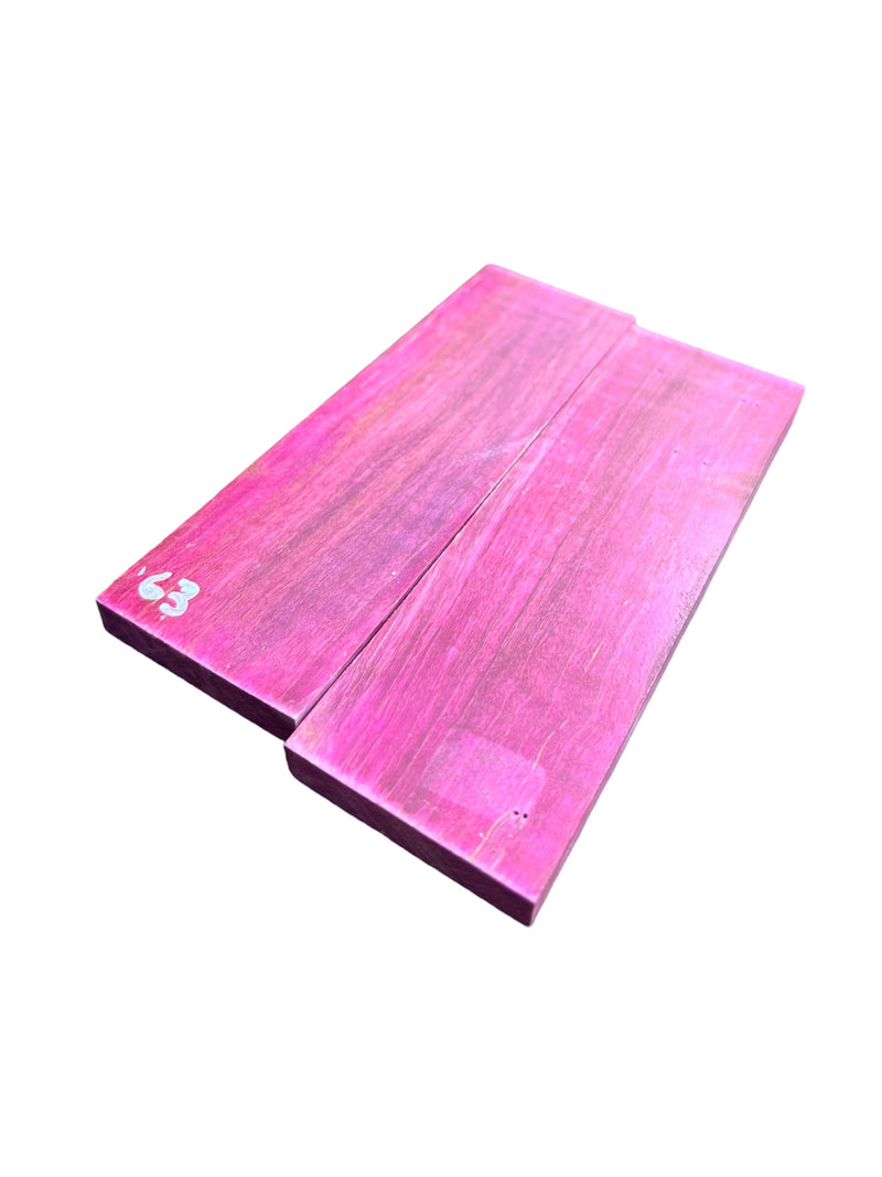 K&G Stabilized Scales - Purples Curly Maple