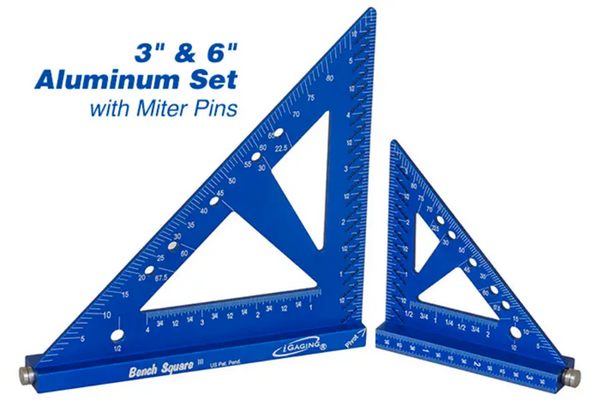 3" & 6" Bench Square Set