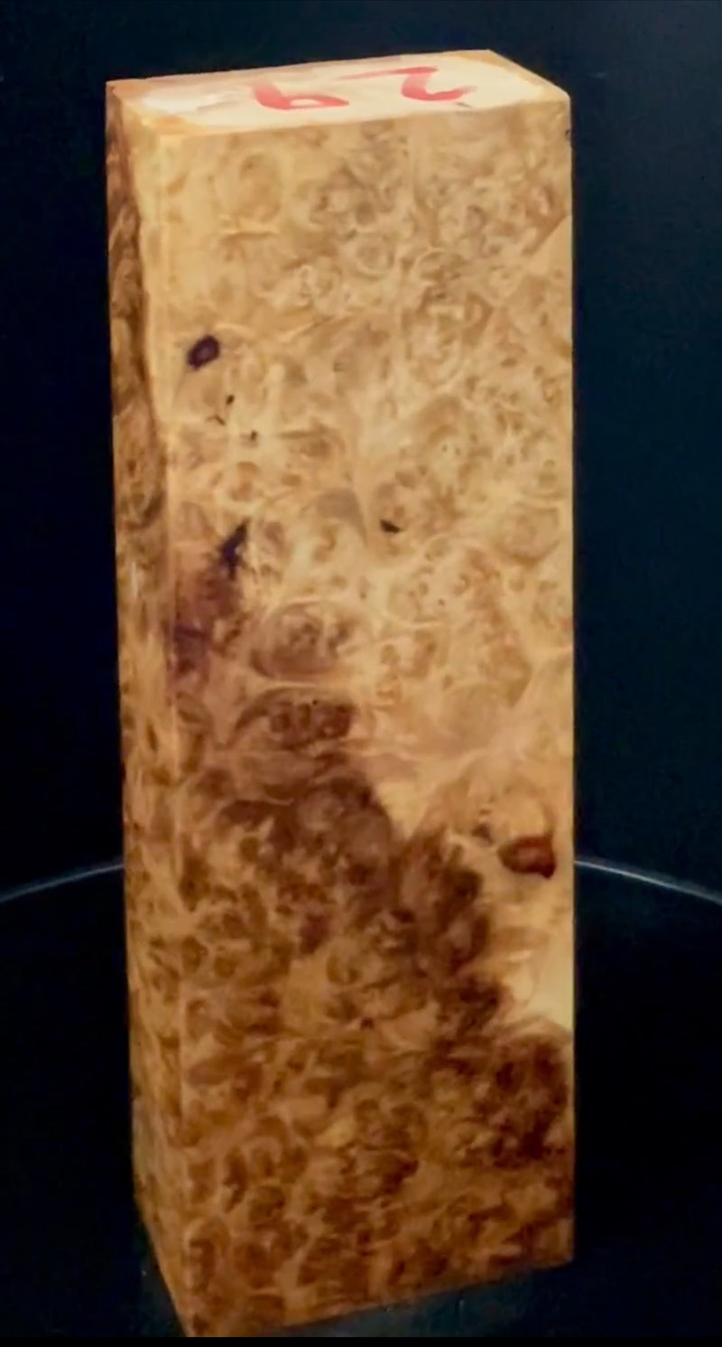 Stabilized Amboyna Burl