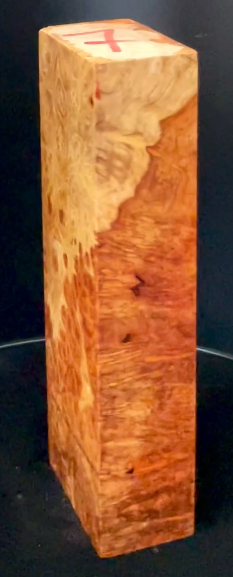 Stabilized Amboyna Burl