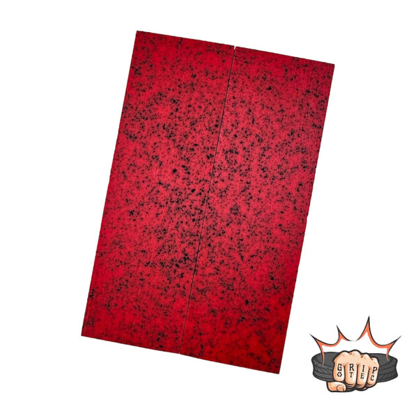 Classic Red Grip-Tec™ Scales (5.5” x 1.75” x 0.25”)