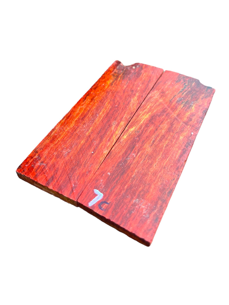 K&G Stabilized Scales - Red Curly Maple