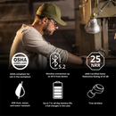 FREE 2.0 True Wireless Bluetooth Earbuds - Safety Green