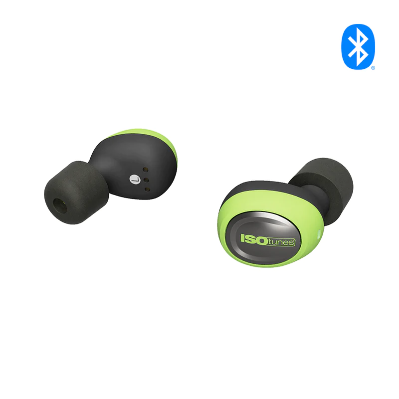 FREE 2.0 True Wireless Bluetooth Earbuds - Safety Green