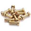 Gulso Bolts - (.250HD x 0.155BD x 0.575-0.820OAL) - Brass