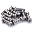 Gulso Bolts - (.250HD x 0.155BD x 0.575-0.820OAL) - Titanium