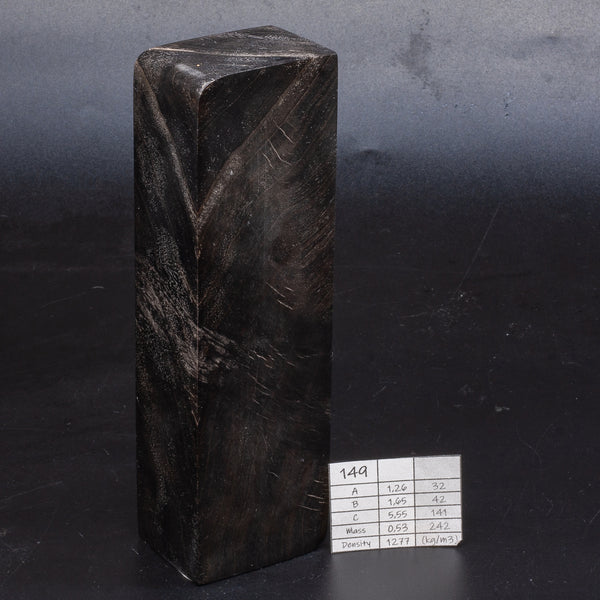 BLACK KARELIAN BIRCH by Oleg (Knife-Wood)