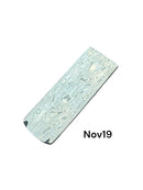 Damasteel® DS93X™ Martensitic Damascus Patterned Steel (Cut Offs) Thor™ 3.0" x 1.375"  x 0.12"