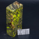 Albino Maple Burl, Birch and more by Oleg (Knife-Wood) Maple Burl - Green Black Albino 1025