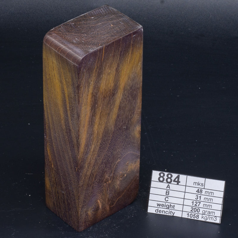 POPLAR, Pear and Plum Wood by Oleg (Knife-Wood) PEAR Dark Tones 884