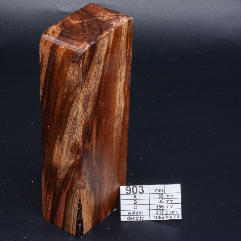 POPLAR, Pear and Plum Wood by Oleg (Knife-Wood) PLUM Natural 903