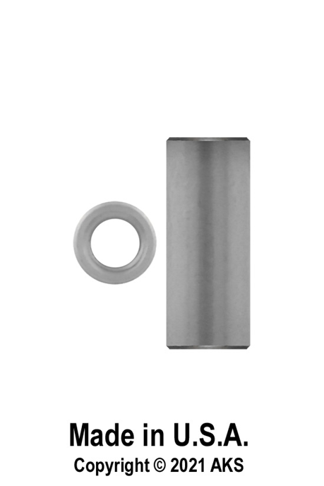 Pivot, .250" Shaft, Barrel, 17-4 Stainless