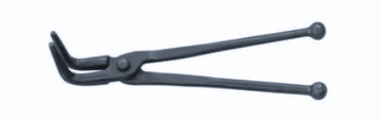 Large Scroll Tongs with 90 Degree