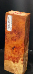 ON SALE - Stabilized Amboyna Burl