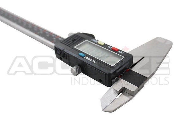 3 Key Electronic Digital Caliper with Extra Large LCD 6"