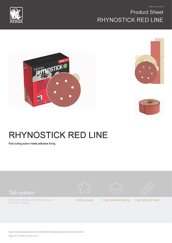 RhynoStick 2.75” Adhesive Back Rolls