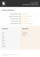 RhynoStick 2.75” Adhesive Back Rolls