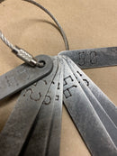 Rockwell Hardness Testing Chisels