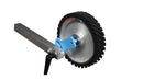 Unpainted Brodbeck Attachment - Contact Wheel Assembly