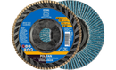 4-1/2" x 7/8" A.H. POLIFAN® Flap Disc - Z PSF TRIM STEELOX, Zirconia, 60 Grit, Flat